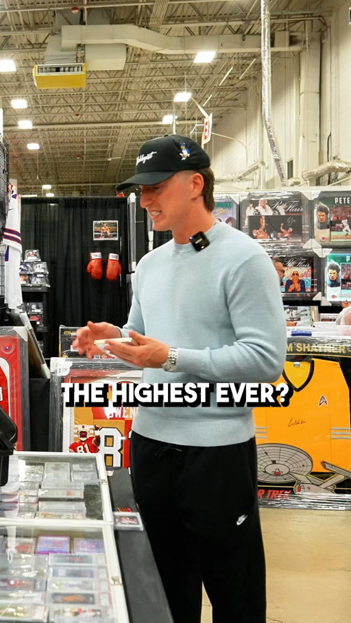 $100,000 Sports Card Negotiation for GRAIL Baseball Card 😳