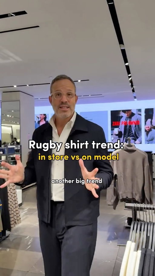One of the biggest fall trends for 2025 is the rugby polo. 

You’ve probably seen them, the classic polos with a crisp white collar. Don’t be afraid to try this look, even if you’re not in your 20s. 

When styled right, it can look elevated and clean 🔥

For the TODAY Show, I paired with a wool trousers and a clean white sneaker. The key is to tuck it in and keep the fit slightly relaxed.

You can shop this look from the link in my bio. It was featured on my @todayshow segment or comment LINK for the details.

What other trends are you trying this season?

#mensfashion #mensstyle #ootd #theweitzeffect #fallstyle #flannels #zara #nycstyle #falltrends #denim #rugbytrend #rugbypolo #zara @zara