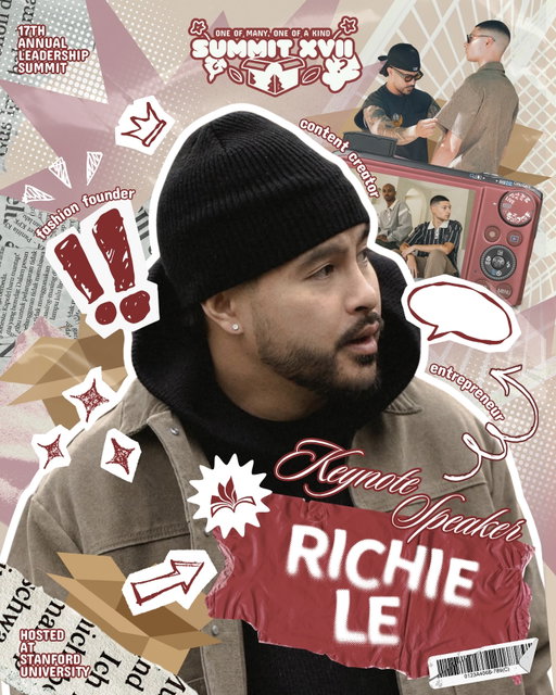 🎤 Our Keynote Speaker for NorCal Summit XVII is Richie Le, a first-generation Vietnamese-American entrepreneur, content creator, and fashion founder who has used his platform not only to inspire but also to uplift his community.

He is the founder of the Richie Le Collection, a clothing brand carried by Nordstrom and recognized for its cultural impact, quality, and continued growth in the fashion world. His work reflects a commitment to empowering the next generation while celebrating Vietnamese heritage and identity. ✨