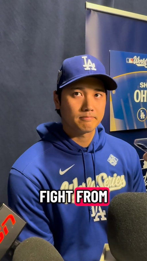 Shohei Ohtani calls the Blue Jays a "complete team" and expects a major challenge when he faces that lineup in Game 4 👀 @scottcampsall