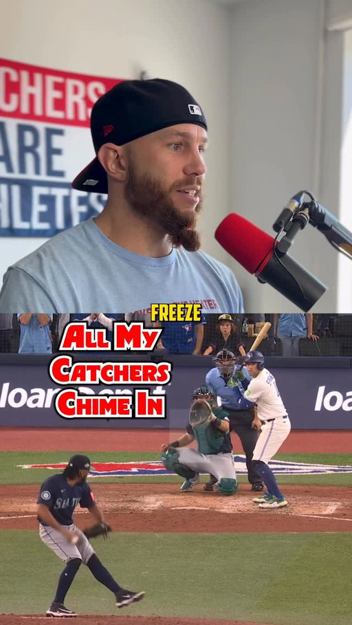 All my catching guys chime in 🗣️ 

Obviously so many fine lines here but would love to hear some practical ways to get the best result without sacrificing the relaying of location 🎯 

Also forgot to mention in the video that a lot of pitchers like specific targets for specific pitches even tho that’s not necessarily their intended location 

#robbyrowbreakdowns 
#mlbplayoffs