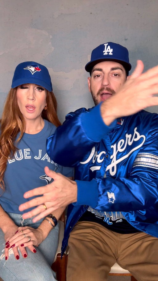 we are the Romeo & Juliet of this #WorldSeries … let’s hope we both survive it. #bluejays #dodgers #mlb
