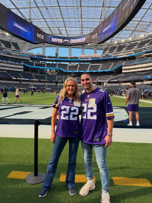 Time for a little fun after rehearsals! @vikings