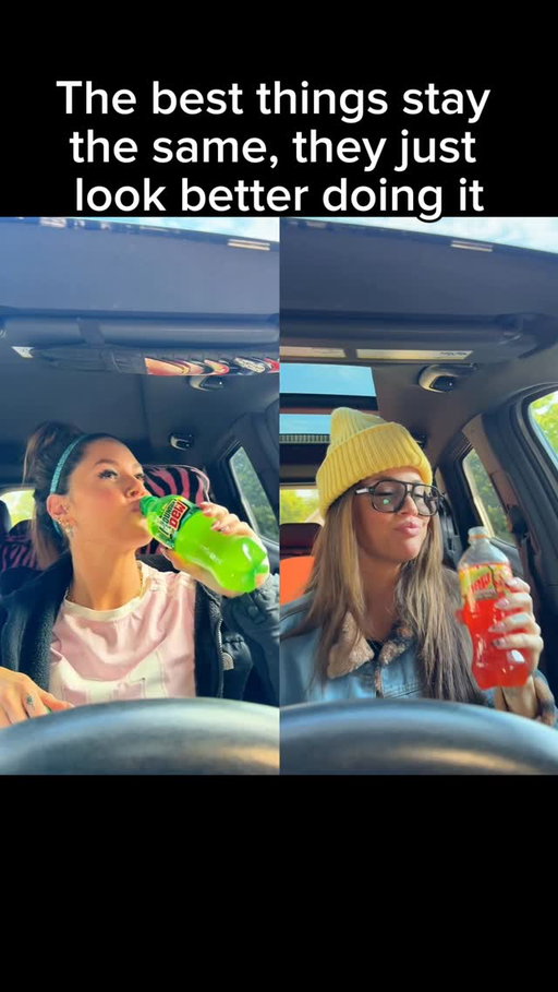 Me in the 2000s with a Mountain Dew in hand 🤝 Me today with a Mountain Dew in hand #MountainDewPartner 
 
 @mountaindew and @caseys sent over some Mountain Dew Overdrive nostalgia, and they’re letting me give a few boxes away to you! 
 
To enter:
1️⃣Follow me, @mountaindew, and @caseys
2️⃣Like this post + comment your favorite old-school Dew memory

Winners will be announced 10/30! And don’t forget every Thursday is Dew Day at Casey’s with special offers for Casey’s Rewards Members! #MountainDewOverdrive #DewxCaseys
