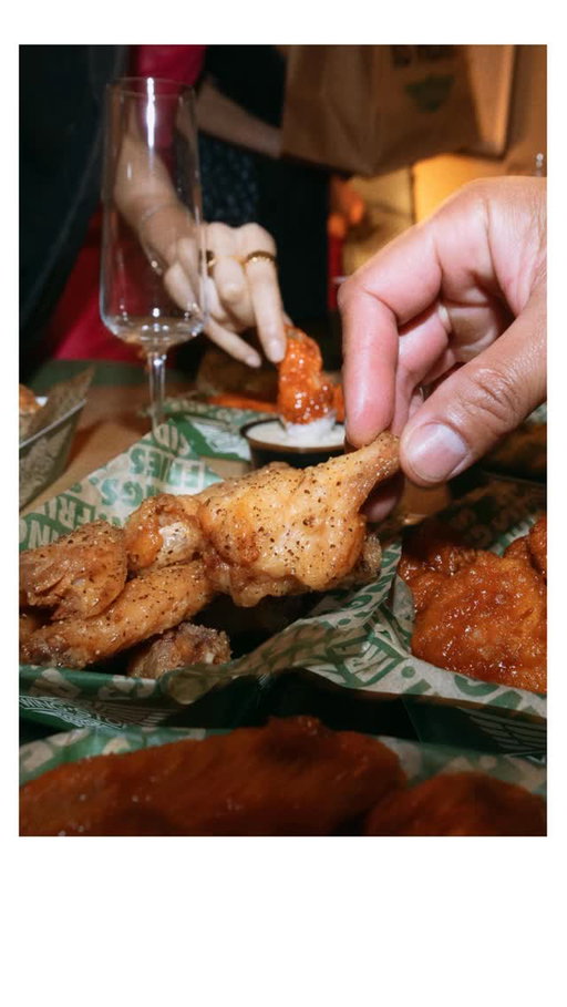 This is what catching a vibe looks like. Wingstop Is Here.