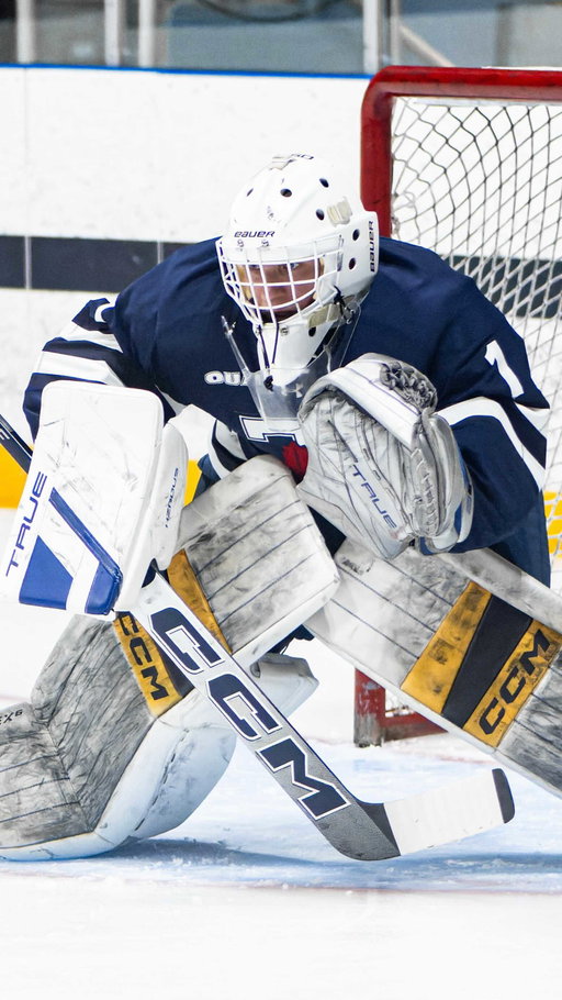 SUR YES SUR! ✋

Nick Surzycia stretches out the pad to steal a goal away from the Gryphons.
