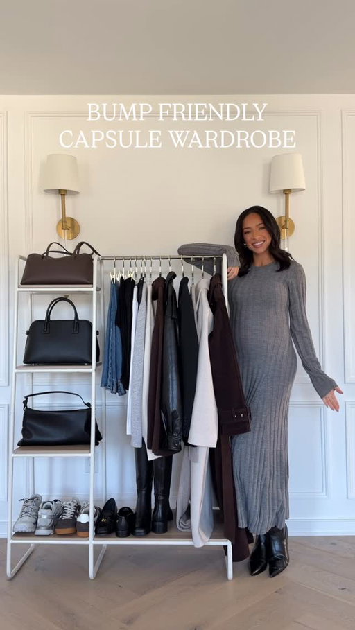 Bump friendly capsule wardrobe🤰Closet staples that mix and match to create fall outfits for the office and the weekend that work with the bump! Come back tomorrow for the styled outfits 👀

Comment “SHOP” and I’ll send you my capsule wardrobe! It’s perfect if you’re expecting or just want to be comfy this fall 🫶🏽

#closetstaples #capsulewardrobe #falloutfits #worktoweekend #bumpfriendly