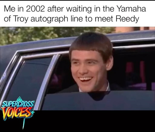 I can still remember a Mexican cartel style standoff in the spiral 🌀 concrete walkway at Qualcomm Stadium when a group of fans were declaring their love for new guy on the block, @crtwotwo in @jeremymcgrath ‘s backyard. He’s go on to be the winningest rider in my hometown and an all time legend battling with RC, James, KDub, the Ryan’s and transcending through multiple eras of the best sport on earth. Congrats on a hell of a career, Hall of Famer Chad Reed. 

#supercross
#motocross
#moto
#supermotocross
#sxv
#supercrossvoices 
#memes
#meme
#viral 
#fyp