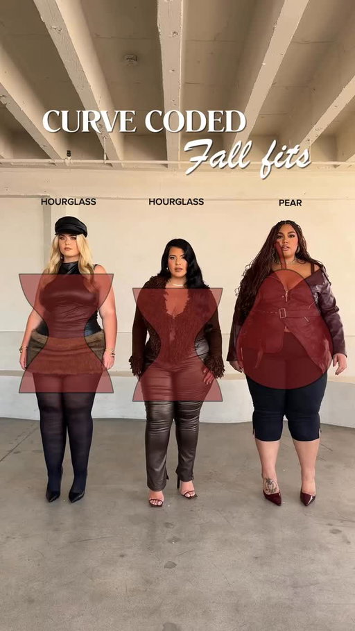 Whoever Said Curvy Girls Can’t Dress Never Shopped at Fashion Nova 😘🍁Fall Coded fits for our curvy Hourglass & Pear shaped sisterssss 🤏🤏🤏

Which body shape/s should we style next? Comment Below

Get the Looks Below👇
🔎 Move Aside II Cabbie Hat ⁠
🔎 Bend And Flow Statement Drop Earrings ⁠
🔎 Kourtney Faux Leather Bodysuit ⁠
🔎 Escape To Aspen Mini Faux Leather Fur Skirt ⁠
🔎 Effortlessly Chic Basic Sheer Tights ⁠
⁠
🔎 Hillary Acrylic Jeweled Drop Earrings⁠
🔎 Devoted One Lariat Necklace ⁠
🔎 Nyla Fringe Sweater Cardigan Skirt Set⁠
🔎 l
🔎 Outta Your Comfort Zone Heels ⁠
⁠
🔎 Flat Grid Hoop Earrings⁠
🔎 Iced Out Cross Necklace ⁠
🔎 Burn Rubber Faux Leather Moto Jacket⁠
🔎 Natalia Millennium Capri Skinny Pant 20″⁠
🔎 Chevelle Slingback Pumps