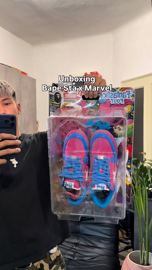 Unboxing Bape Sta x Marvel

#unboxing #sneakers #bape #bapesta #streetwear #fashion #fashioninspo