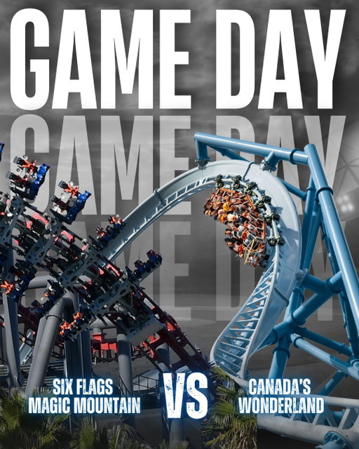 It’s Canada’s Wonderland vs. Six Flags Magic Mountain. 🇨🇦⚾️🇺🇸

The Toronto Blue Jays take on the LA Dodgers in Game 1, and our parks are going head-to-head too. 👀

Who’s taking the win? Drop your team below and let the (friendly) rivalry begin! 💙