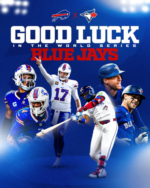 LET’S GO BLUE JAYS 👏👏👏

#BillsMafia x @bluejays