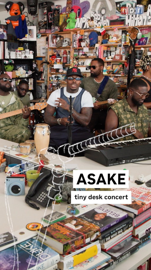 #tinydesk • @mrmoney’s performance transforms the Tiny Desk into a celebration of rhythm and connection. 🪖⚡️⁠
⁠
Tap the link in our bio to watch Asake's full performance, premiering only on npr.org/tinydesk or @nprmusic's YouTube❗️⁠
⁠