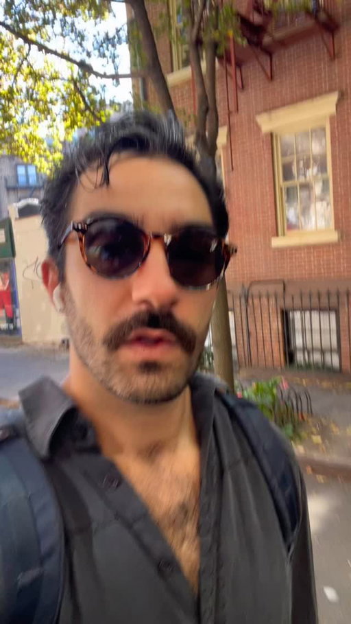 Yes I know my sunglasses are crooked.