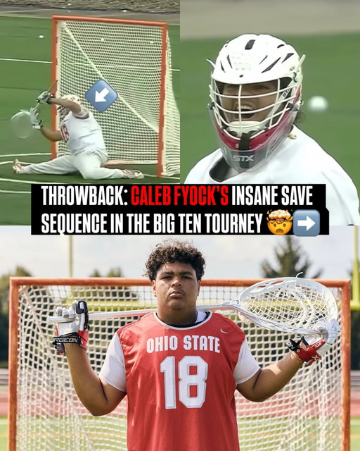 Goalie of the year for a reason 🔥🧱

🎥: (@b1glacrosse)