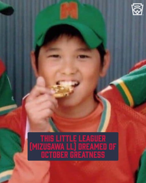 Every Little Leaguer dreams of the big stage. Some even make it. 💭