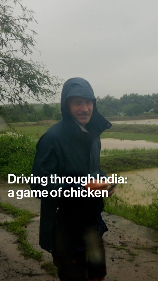 India and traffic: quite the combo.

Watch as @nikolajwilliamcw experiences it firsthand while filming on a narrow two-lane street.

Watch the full episode of An Optimist’s Guide to the Planet by tapping the link in bio.