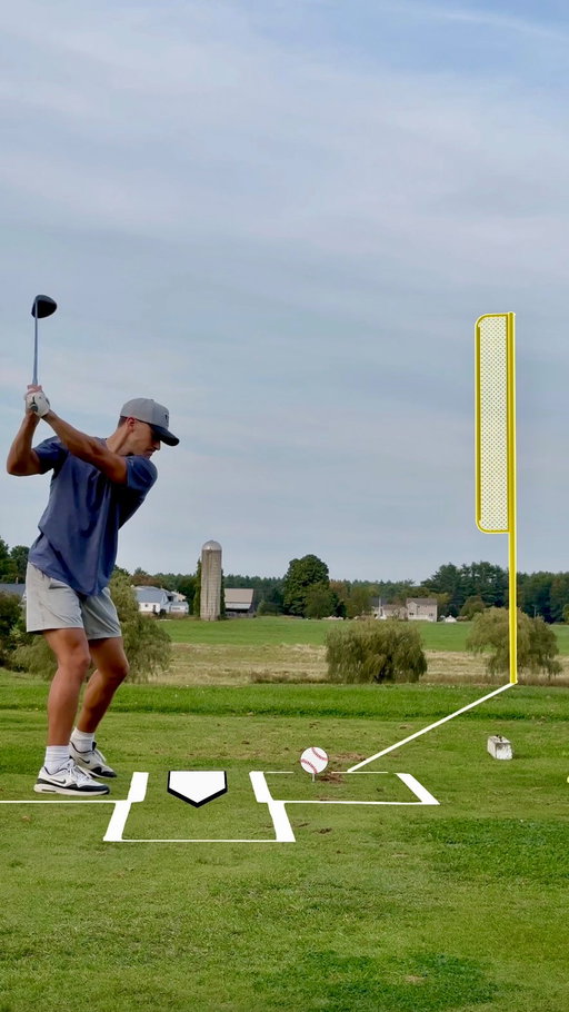 Since it’s World Series night… here’s my favorite baseball to golf swing thought for fixing your slice. Drive that low-and-away pitch to opposite field — when the path’s right and the face is square, the ball will draw back.

#golf #golftips #slice #baseball #worldseries
