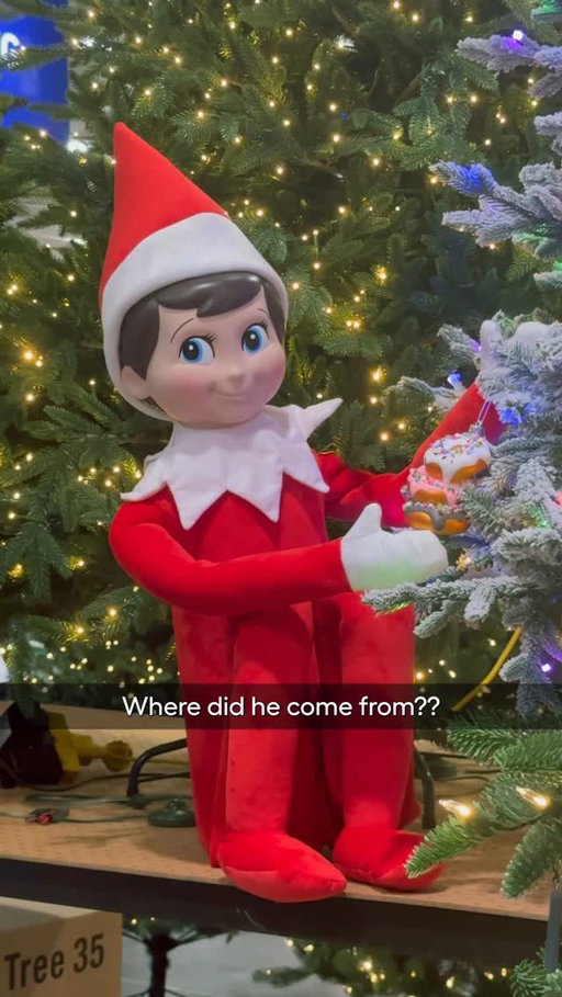 Here to clear up the rumors. The Life-Size Elf on the Shelf is real, in limited quantities & available in store NOW. 🎄