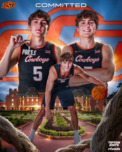 4⭐️ Parker Robinson has committed to Oklahoma State, he tells @rivals.ig 🤠 

The 6-5 shooting guard is the Cowboys third commitment in the 2026 class, joining 4⭐️’s @jalen.montonati & @trellallmond_ 💪🏼