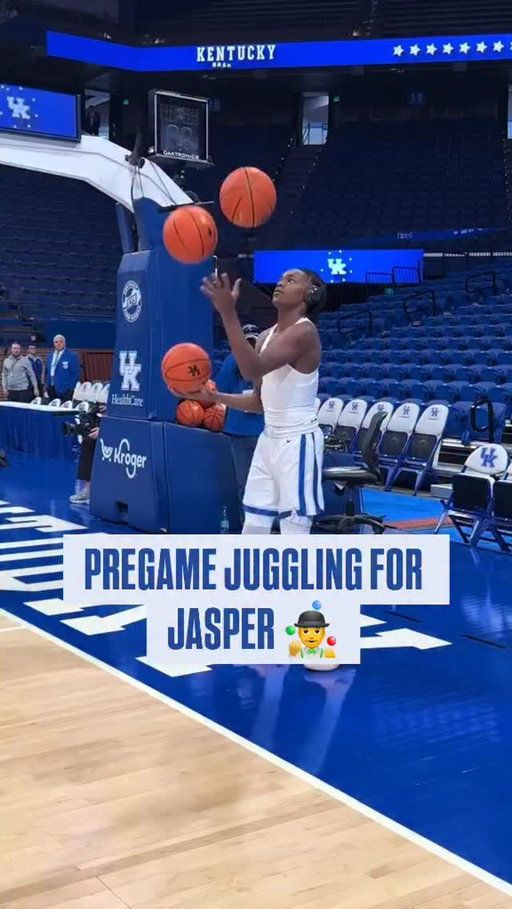 @bruhjasperj with the pregame tricks 🤹‍♂️