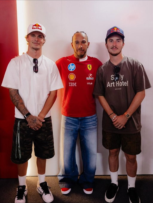 We had the most enjoyable experience @f1 with @alpinestarsmx @redbull The hospitality was amazing, they truly spoiled us. Was cool to see everything and chat with the lads about padel, golf, driving, we will definitely be back.