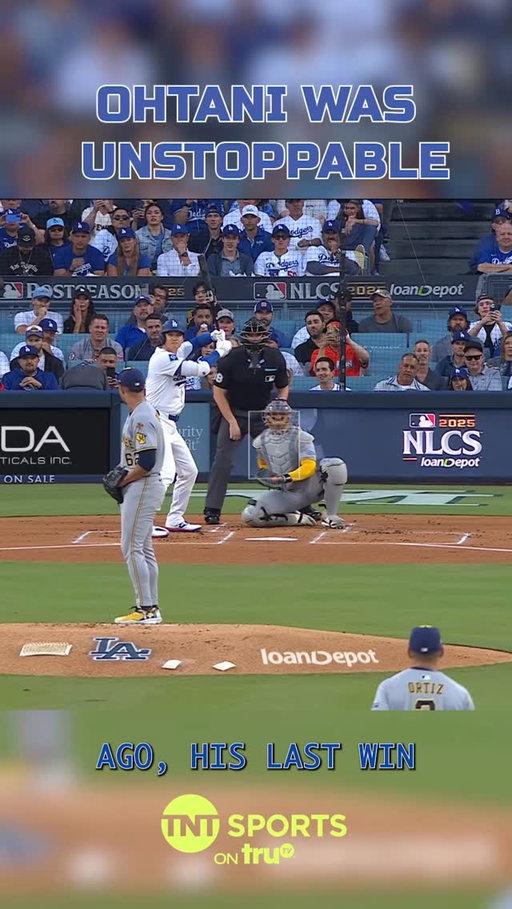 Ohtani + Dodgers + Home Game MAGIC = Unbelievable moments ⚾✨

@mlb #MLB #truTV #TNTSports