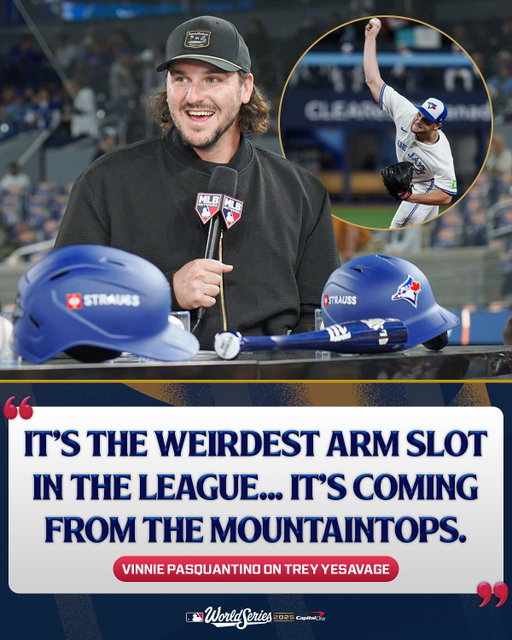A hitter’s perspective on facing Trey Yesavage’s unique arm angle, via @pasquantino 🏔️