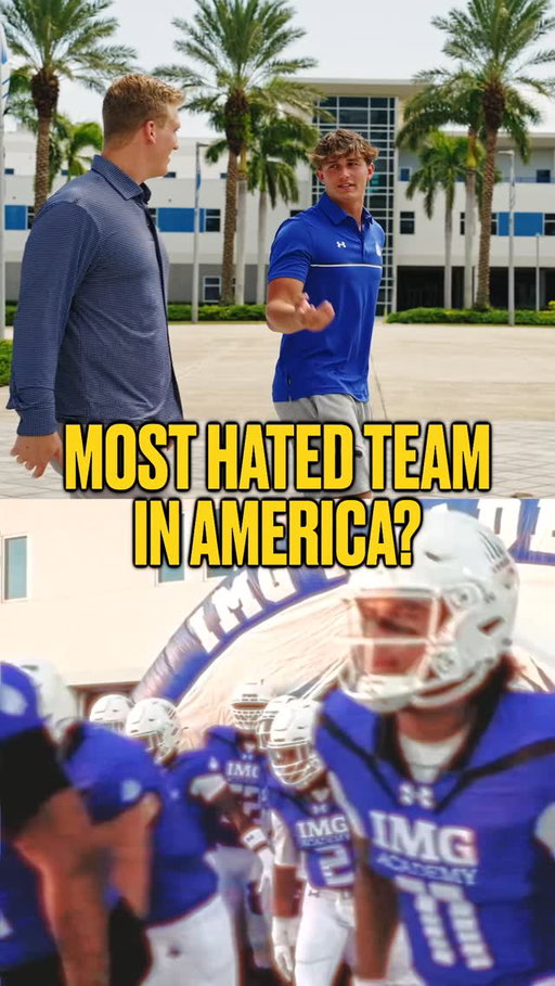 Jake Kreul said it best — every IMG game is packed because people want to see them lose.

They’re the team everyone circles on their calendar.

#cfb #img