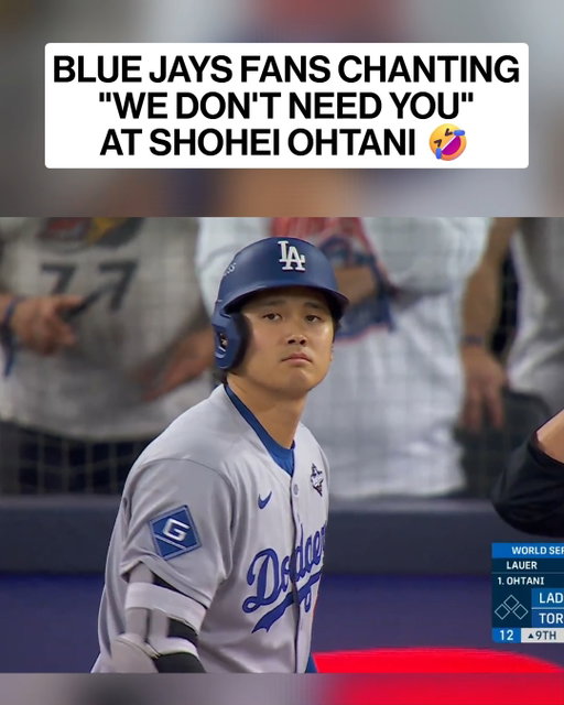 Blue Jays fans chant "we don't need you" at Shohei Ohtani as Toronto takes Game 1 of the World Series