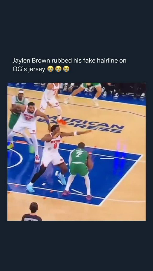 AIN’T NO WAY 😭💀

[via TheNBACentel / X]