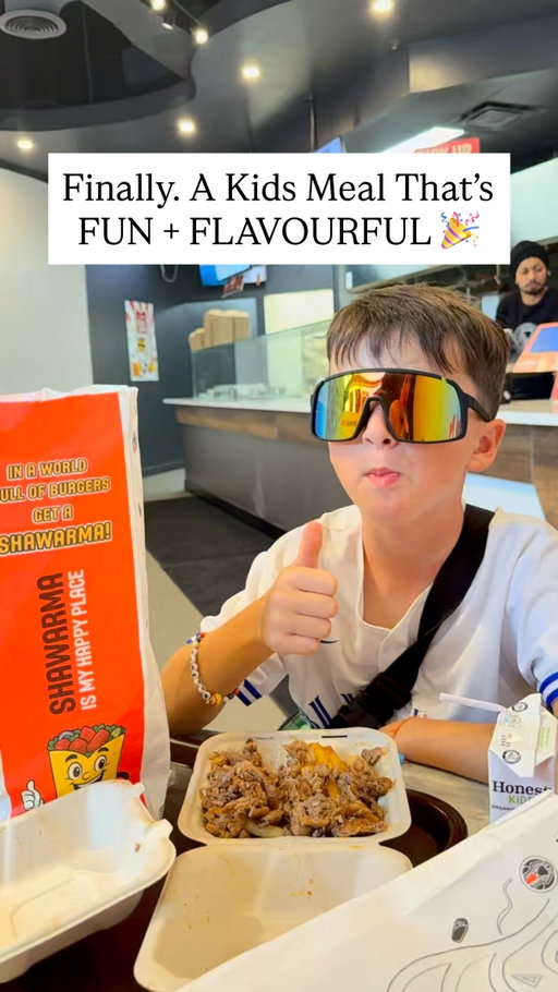 👧👦 Big flavour for little foodies! 🍟🌯

We stopped by Osmow’s (2435 Appleby Line, Burlington, ON) and the kids couldn’t wait to dig into their brand-new Kids Meal — just $7.99 + tax! 🎉

✨ Choose from:

🥙 Jr. Shawarma Wrap w/ side of ROCKS™ or STIX™

🍗 Chicken, Falafel, or Crispy Chicken ON THE ROCKS® or STIX™

🥤 Comes with a juice box or bottled water

🖍️ Plus a fun activity bag + crayons for extra entertainment!

Perfect for hungry little tummies (and parents looking for a quick, delicious option 🙌).

👉 Visit Osmow’s today to try their new Kids Meal and watch your kids enjoy every bite!

#Osmows #KidsMeal #FamilyEats #OntarioEats #FoodieKids #OntarioFamilyTravels #BurlingtonEats