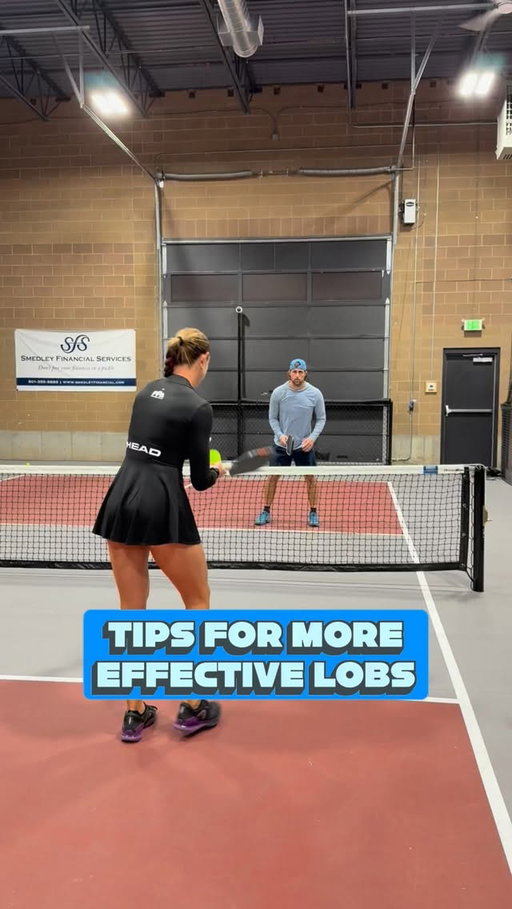 Lobs can be a really great tool IF you execute them correctly! If you’re lobbing the ball with no target in mind, you’re probably going to get a ball slammed back on you or your partner. 

So instead, one great option for lobbing is to target over the non-dominant shoulder of your opponent so they have to turn and going around the ball for the return. 

Who’s a fan of lobs?
•
•
•
•
•
#pickleball #pickleballtips #pickleballaddict #pickleballer #pickleballwarmup #pickleballshots #pickleballtechnique #pickleballaddiction #pickleballusa #pickleballislife