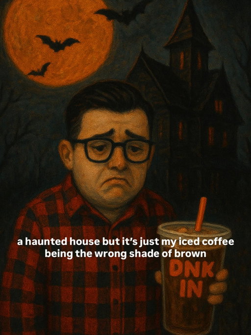 The real horror of life ☕️💀🎃
.
.
.
#halloween #spooky #4u #icedcoffee