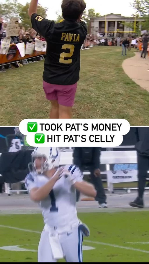 A chip shot for $500k 😮‍💨 

(🎥 @nfl)