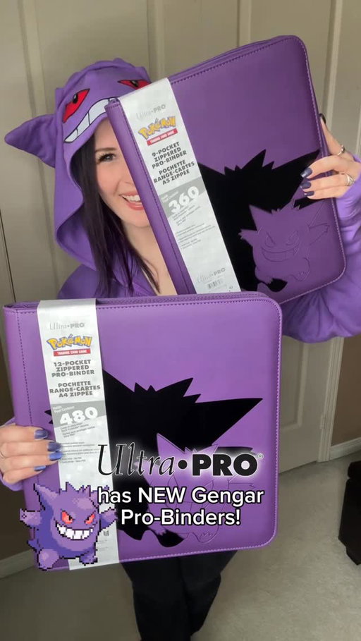 😈 Perfect for any Gengar fan and/or TCG collector! I’m actually debating separating all my Gengar cards from their respective sets, and adding them to the 9-Pocket so I have all my Gengar cards in one place. @ultraprointl always has good quality products, especially for Pokémon TCG and Magic the Gathering! And I LOVE their sleeves!

If you’re looking to grab one, @xdanireon currently has these in stock on her site (does not ship these to the US at the moment), along with the deck box! 🥰
.
.
.
.
.
.
.
.
.
.
#ultrapro #gengar #ghosttype #halloween #pokeween #pokemon #pokémon #pokemontoys #pokemonplush #pokemonplushies #pokemoncommunity #pokemontcg #pokemontcgpocket #pokemontradingcardgame #pokemoncards #pokemoncenter #nintendo #nintendoswitch #nintendoswitch2 #streamer #gamergirl #gamer #pokegirl #pokemongo #pokemoncollection #pokemoncollector #pokemontrainer #pokemonmaster #pokemonscarletandviolet #pokemonlegendsza