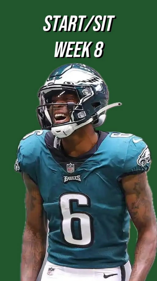 Are you starting these guys in week 8? #fantasyfootball #nflfootball #fantasyfootballadvice #nflfantasy #raiderswalterpicks #fantasyfootballtips #nflfantasyfootball #startsit