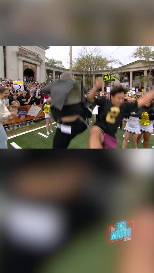 ONE KICK ONLY TYLER

$500,000 TO YOU & $250,000 TO CHARITY

TAKE THE LAP KID

YOU MURDERED THAT FOOTBALL

TYLER IS AN ABSOLUTE DAWG