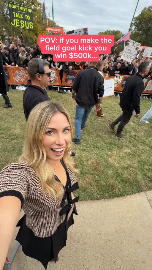 FIRST TRY!!!😱💰 @collegegameday @espn @patmcafeeshow #collegefootball #collegegameday #vanderbilt #espn #patmcafee