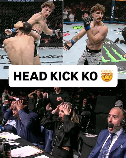 QUILLAN SALKILLD WITH A WILD HEAD-KICK KO 😱 #UFC321