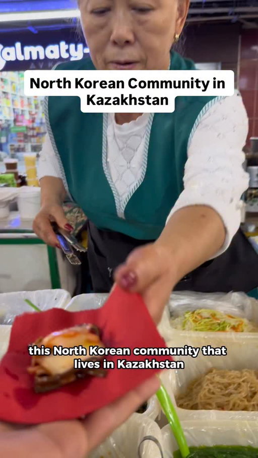 The Koryo-Saram are from what later became North Korea and now call Kazakhstan and Central Asia their home.

They’re a really interesting minority group in Kazakhstan and particularly Almaty that most people know nothing about.

Their food was really good and Almaty was the only place I saw Korean food like that.

#koryosaram #northkoreans #almaty #kazakhstan