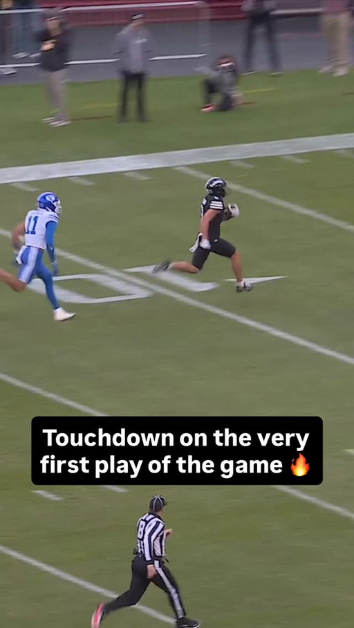 Iowa State scored on the very first play of the game 😳⚡️