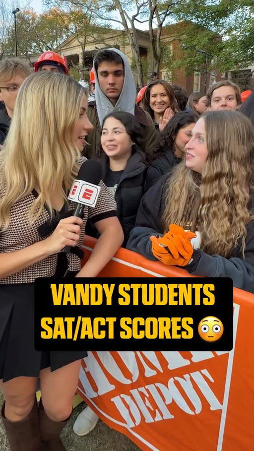 The Harvard of the South @collegegameday @espn #vanderbilt #vandy #act #sat #collegegameday #espn