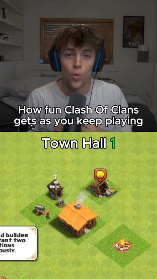 It only takes a couple years to get good #skit #meme #funny #game #clashofclans