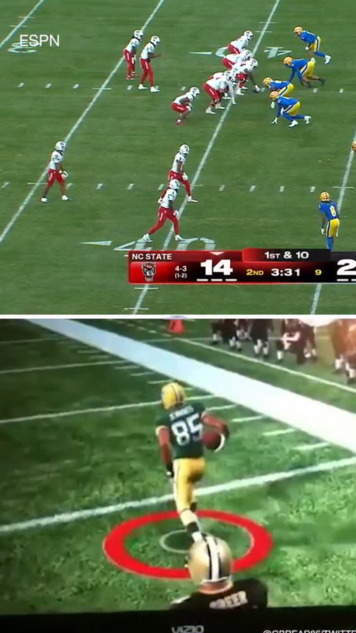 He put the team on his back! #collegefootball #madden