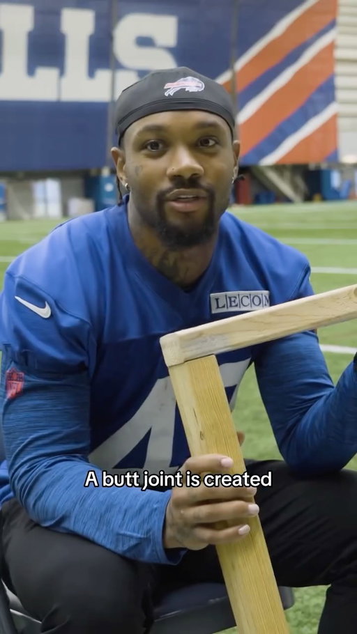 Carpentry with the Buffalo Bills. 🔨

#GoBills | #BillsMafia
