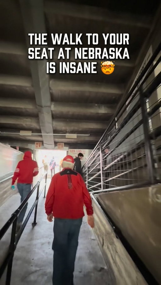 Nebraska’s Memorial Stadium is 102 years old, and it definitely shows trying to find your seat at this place 🤯

#collegefootball #football #footballreels #cfb #nebraskafootball
