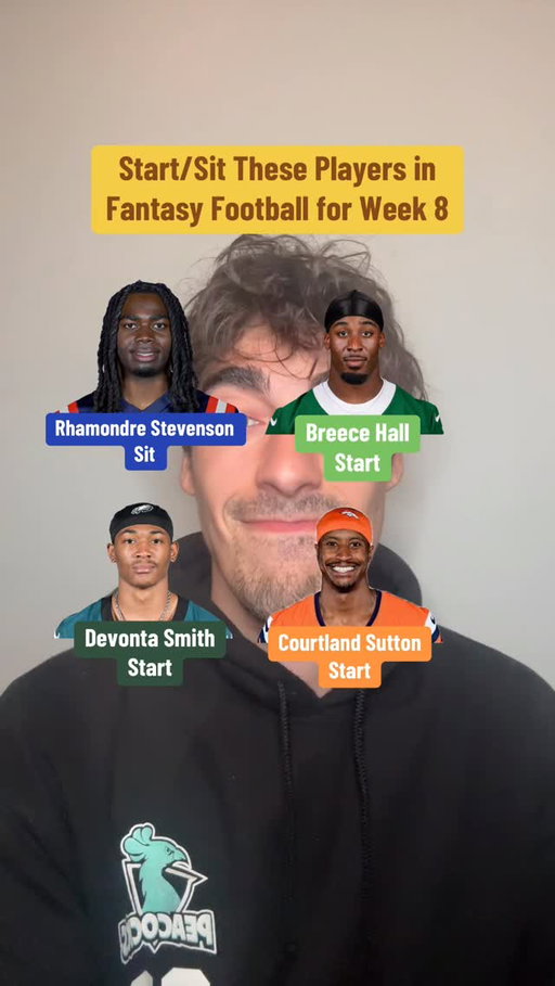 Starts in fantasy!! #nfl #nflnews #fantasyfootball