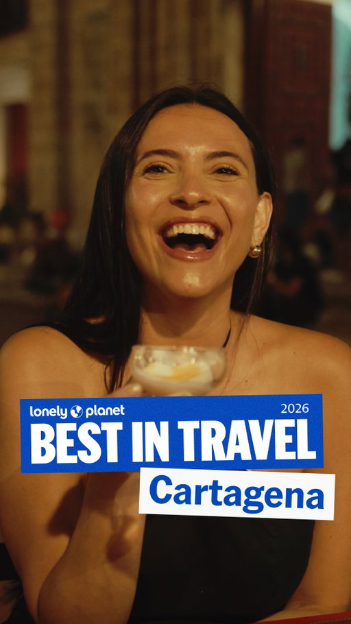 NOW ENTERING: CARTAGENA, COLOMBIA

Fall in love with vibrant town squares, colorful architecture and postcard-worthy fortresses (and dance a bit of champeta!) with @karolsolismenco. Link in bio for the rest of our 2026 #BestInTravel winners, our top places to visit next year.