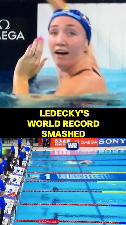 Lani Pallister just did something unbelievable. 

The Aussie star stormed through the 800 freestyle, smashing Katie Ledecky’s world record by 3.42 seconds with a jaw-dropping 7:54.00 — the fastest swim in history.

From the first 200, she was flying. By halfway, she was seconds ahead of world record pace… and never slowed down. Dominant. Relentless. Historic. 🇦🇺🔥

#LaniPallister #WorldRecord #Swimming #800Free #KatieLedecky #AussieSwimming #HistoryMade #SwimFast #SwimmingWorldCup #GoAussieGo